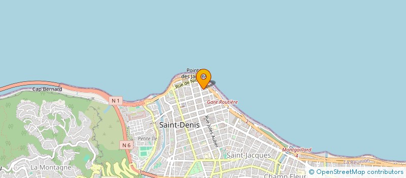 localisation de l'entreprise SCI MASAAI  SAINT-DENIS