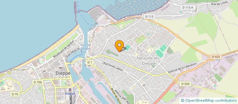 localisation de l'entreprise SCI MASAC  DIEPPE