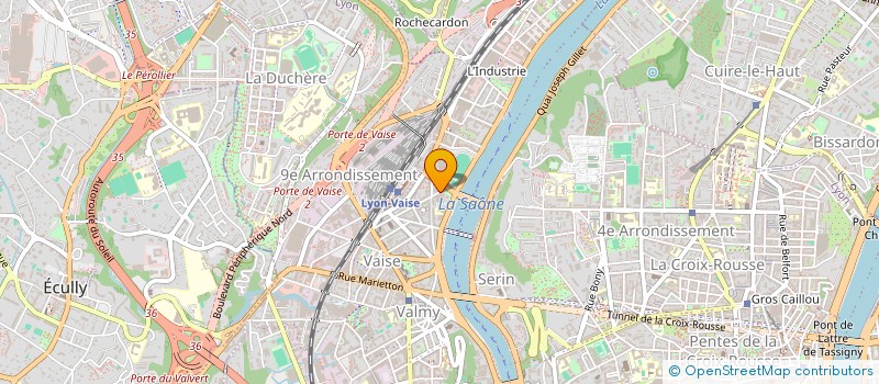 localisation de l'entreprise SCI MASAI  LYON