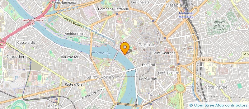 localisation de l'entreprise SCI MASAL  TOULOUSE