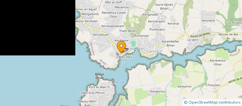 localisation de l'entreprise SCI MASALA  LANILDUT