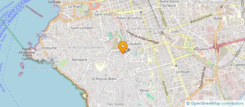 localisation de l'entreprise SCI MASANA à MARSEILLE