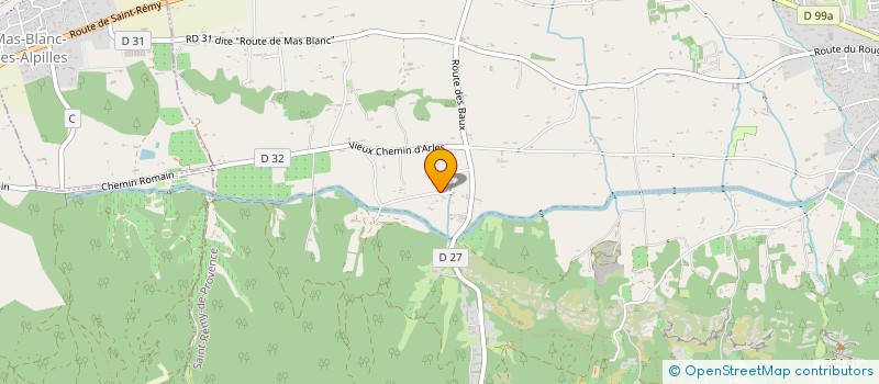 localisation de l'entreprise SCI MASANDRE  ST REMY DE PROVENCE