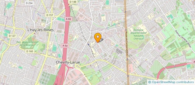 localisation de l'entreprise SCI MASAR  L'HAY-LES-ROSES