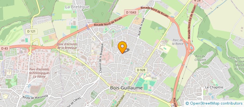 localisation de l'entreprise SCI MASAYA à BOIS-GUILLAUME