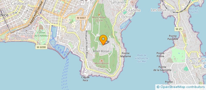 localisation de l'entreprise SCI MASAYA à NICE