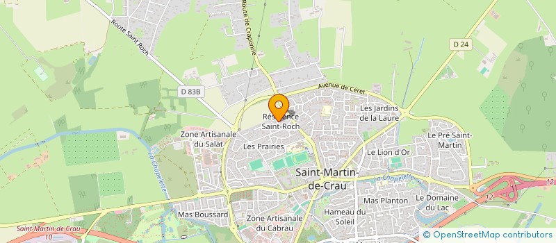 localisation de l'entreprise SCI MASBON à SAINT-MARTIN-DE-CRAU