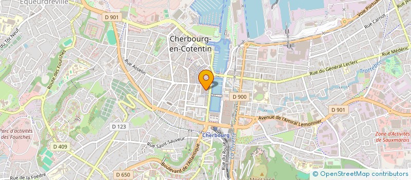 localisation de l'entreprise SCI MASBRUNVG à CHERBOURG-EN-COTENTIN
