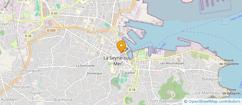 localisation de l'entreprise SCI MASCARA à LA SEYNE-SUR-MER