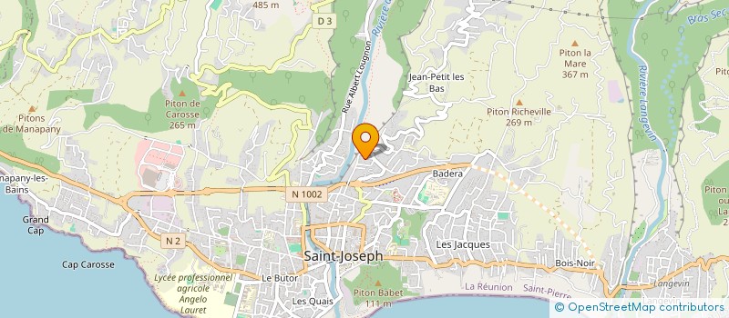 localisation de l'entreprise SCI MASCAREIGNES à SAINT-JOSEPH