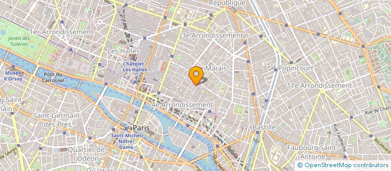 localisation de l'entreprise SCI MASDEL  PARIS