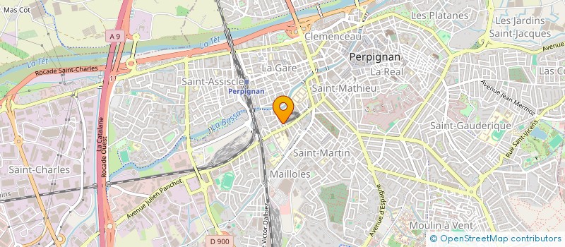 localisation de l'entreprise SCI MASDOR à PERPIGNAN