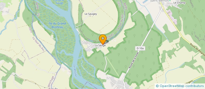 localisation de l'entreprise SCI MASEJU  GROSLEE-SAINT-BENOIT