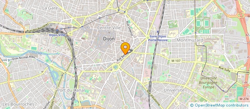 localisation de l'entreprise SCI MASEMA à DIJON
