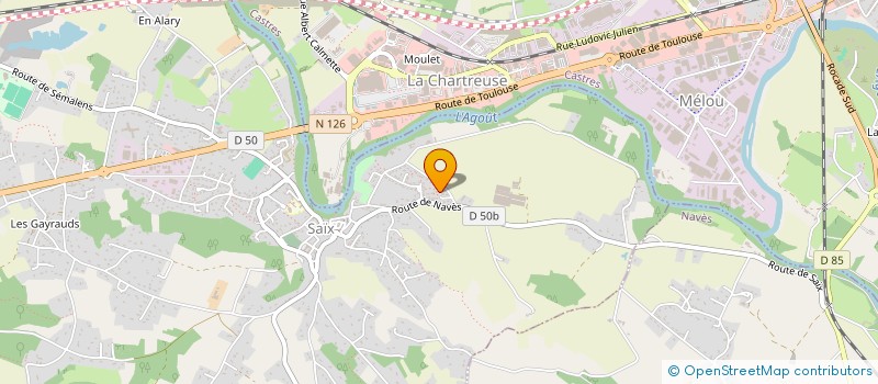 localisation de l'entreprise SCI MASI  SOUAL