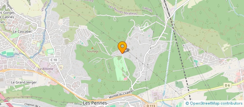 localisation de l'entreprise SCI MASIELLO-MARTIN à LES PENNES-MIRABEAU