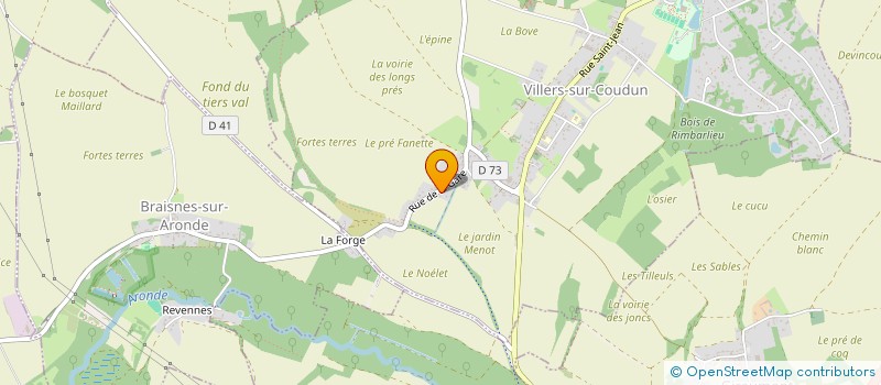 localisation de l'entreprise SCI MASIPA  COUDUN