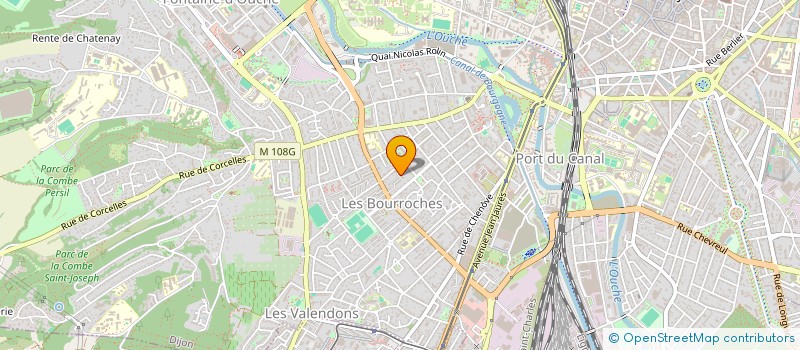 localisation de l'entreprise SCI MASIPER à DIJON
