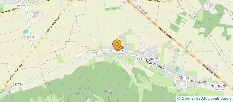 localisation de l'entreprise SCI MASIPO  MOTTIER