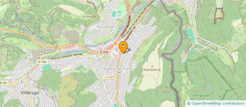 localisation de l'entreprise SCI MASK à AUDUN-LE-TICHE