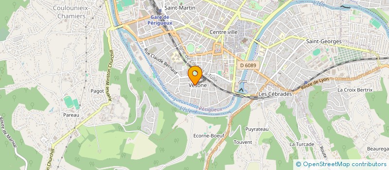 localisation de l'entreprise SCI MASKINONGE à PERIGUEUX