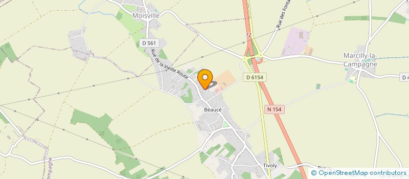 localisation de l'entreprise SCI MASNIE  MARCILLY-LA-CAMPAGNE