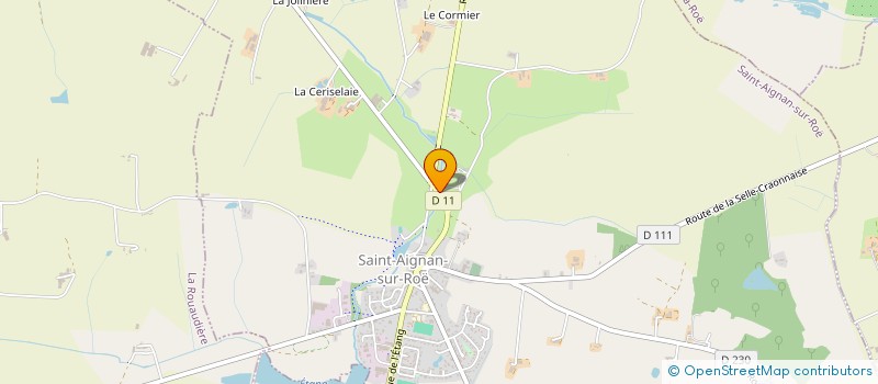 localisation de l'entreprise SCI MASOALAE  SAINT-AIGNAN-SUR-ROE