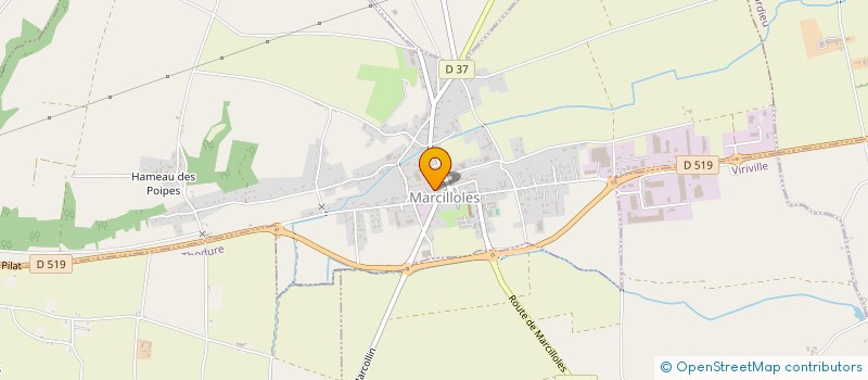 localisation de l'entreprise SCI MASOGANE  MARCILLOLES