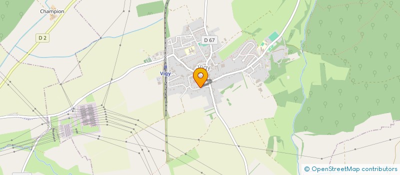 localisation de l'entreprise SCI MASOPI  VIGY