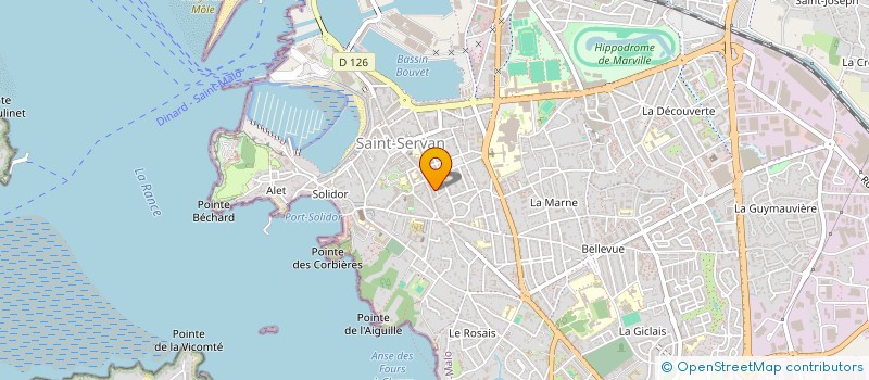 localisation de l'entreprise SCI MASOTI  SAINT-MALO