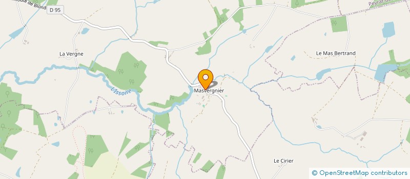 localisation de l'entreprise SCI MASPA  VAL D'ISSOIRE