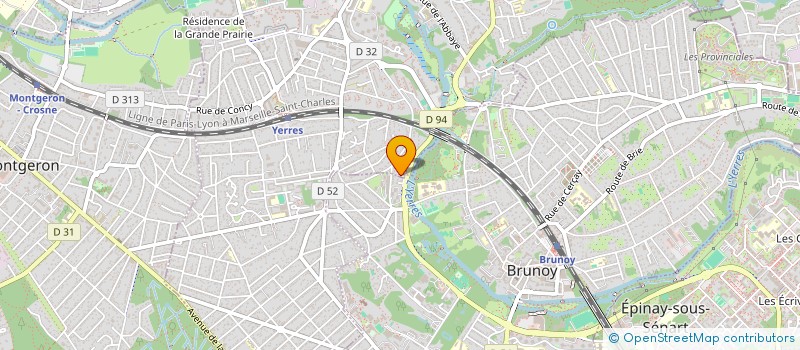 localisation de l'entreprise SCI MASPONGERTOU  YERRES