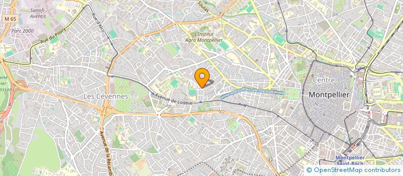 localisation de l'entreprise SCI MASREHA à MONTPELLIER