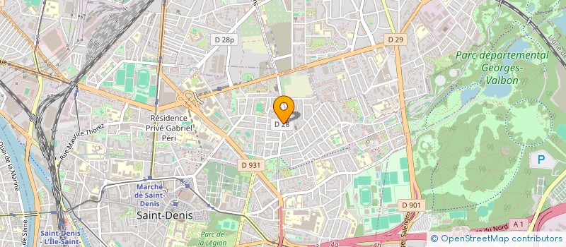 localisation de l'entreprise SCI MASS à SAINT-DENIS