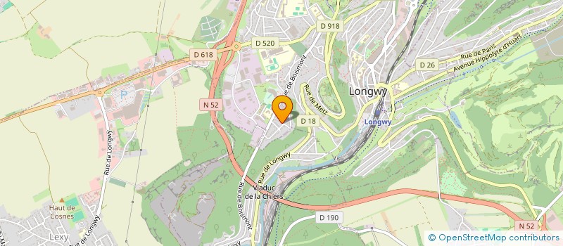 localisation de l'entreprise SCI MASSAFA à LONGWY