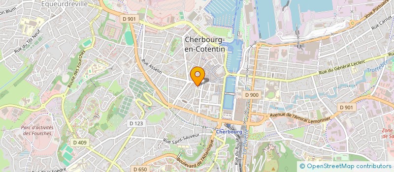 localisation de l'entreprise SCI MASSALA à CHERBOURG-EN-COTENTIN