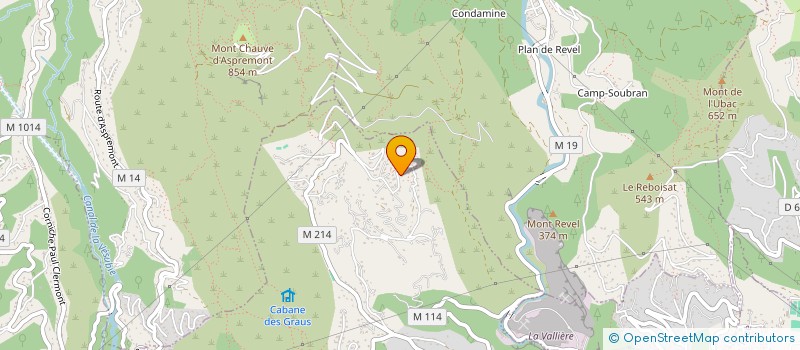 localisation de l'entreprise SCI MASSANE  FALICON