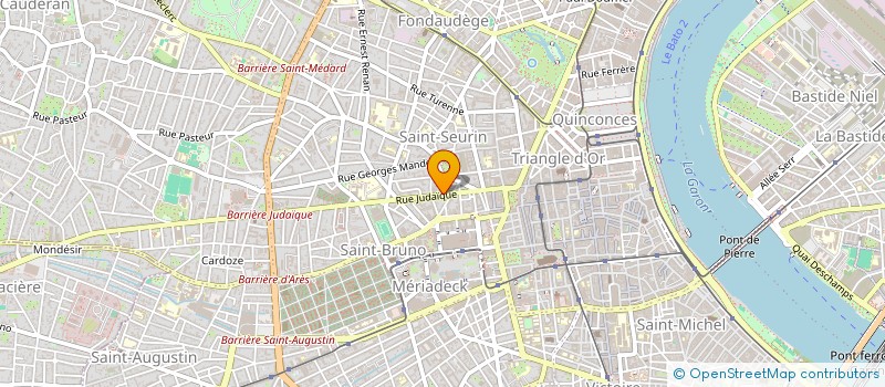 localisation de l'entreprise SCI MASSE  BORDEAUX