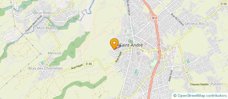 localisation de l'entreprise SCI MASSE à SAINT-ANDRE