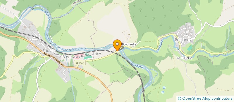 localisation de l'entreprise SCI MASSE MOURONVAL à POULANGY