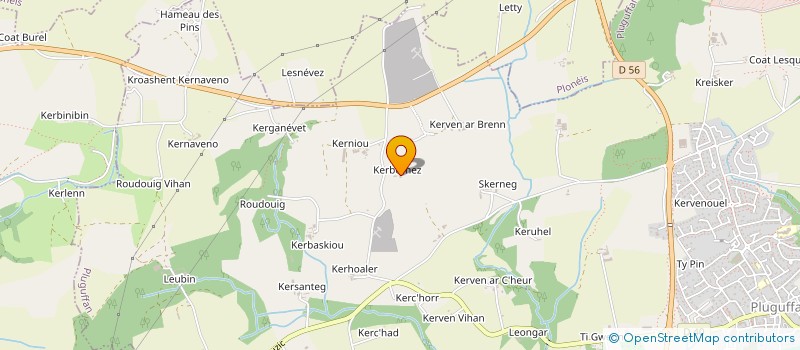 localisation de l'entreprise SCI MASSE PROVIDENCE  PLOMELIN