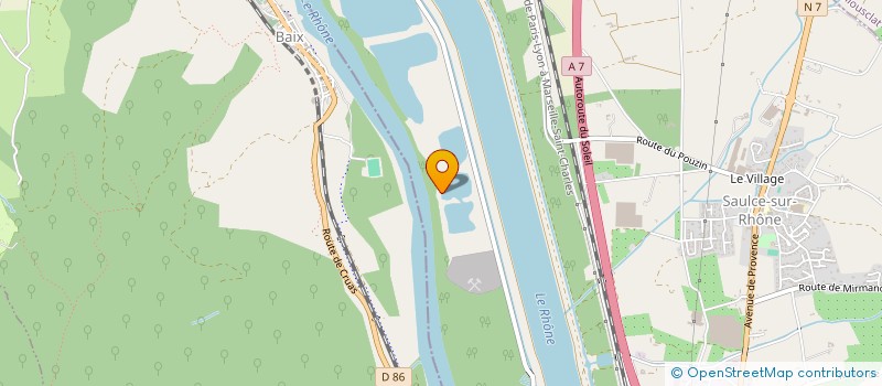 localisation de l'entreprise SCI MASSEBOEUF  LORIOL-SUR-DROME