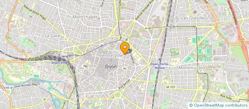 localisation de l'entreprise SCI MASSENA 2017 à DIJON
