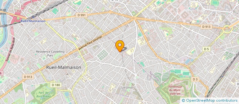 localisation de l'entreprise SCI MASSENA à RUEIL-MALMAISON