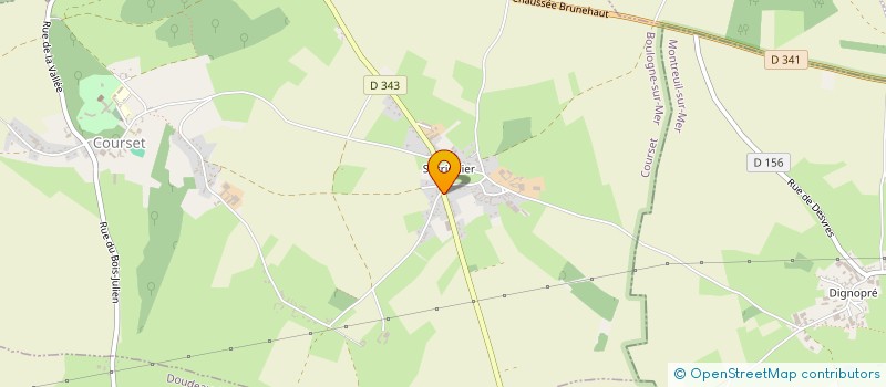 localisation de l'entreprise SCI MASSET  COURSET