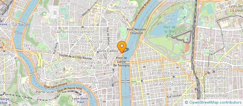 localisation de l'entreprise SCI MASSET-LOUCHEUR  LYON