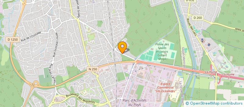 localisation de l'entreprise SCI MASSIAS à LA TESTE-DE-BUCH