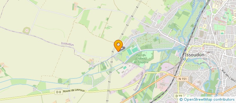 localisation de l'entreprise SCI MASSICOT à ISSOUDUN