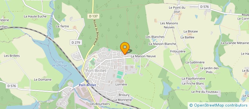 localisation de l'entreprise SCI MASSICOT  PORT-BRILLET