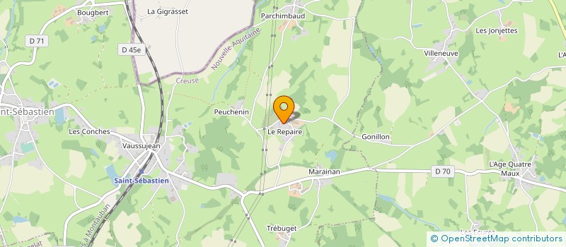 localisation de l'entreprise SCI MASSICOT DUMONT  BRIVE-LA-GAILLARDE